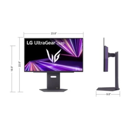 Monitorius LG „UltraGear 27GX790A-B“ – 480 Hz | QHD | 26,5 colio | OLED | 0,03 ms