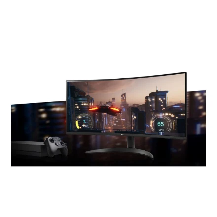 Monitorius LG | 34WR50QK-B | 34 " | VA | QHD | 21:9 | 100 Hz | 5 ms | 3440 x 1440 pikselių | 240 cd/m² | HDMI jungtys quantity 2