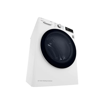LG | Džiovyklė | RH80V3AV6N | Energijos vartojimo efektyvumo klasė D | Pakraunama iš priekio | 8kg | LED | Gylis 69 cm | Wi-Fi | Baltas