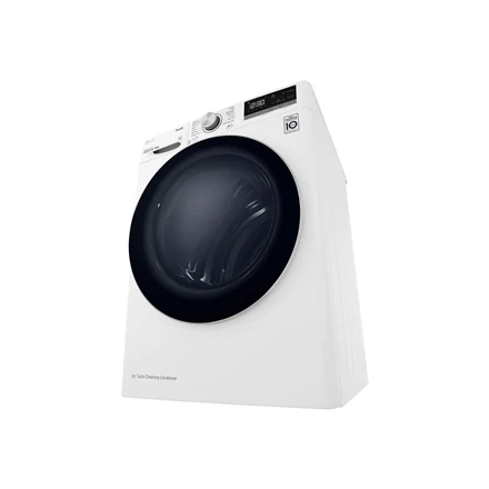 LG | Džiovyklė | RH80V3AV6N | Energijos vartojimo efektyvumo klasė D | Pakraunama iš priekio | 8kg | LED | Gylis 69 cm | Wi-Fi | Baltas