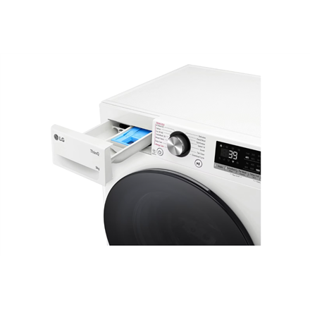 Skalbimo mašina LG F2WR709S2W, 9 kg, 47.5 cm, Wi-Fi