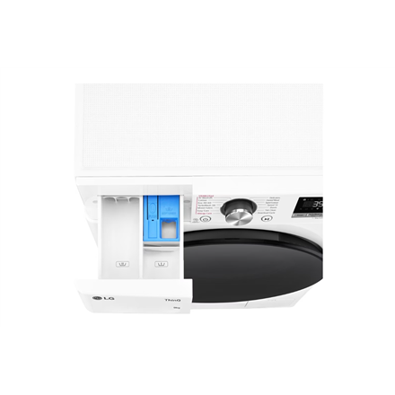 Skalbimo mašina LG F2WR709S2W, 9 kg, 47.5 cm, Wi-Fi
