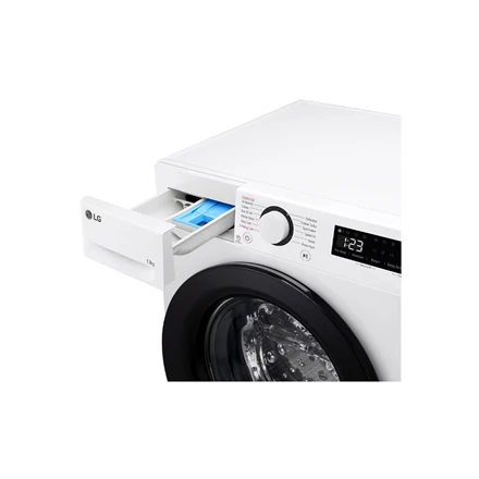 LG | Skalbimo mašina | F4WR513SBW | Energy efficiency class A-10% | Front loading | Skalbimo talpa 13 kg | 1400 RPM | Gylis 61.5 cm | Plotis 60 cm | LED | Direct drive | Baltas