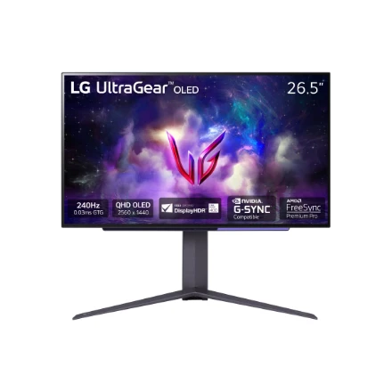 Monitorius LG 27GS95QE 27? OLED HDMI/DP G-SYNC/FREESYNC PREMIUM 240HZ