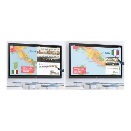 Monitorius LG Multi Touch CreateBoard | 65TR3DK-B | Infraraudonųjų spindulių | 65 colių | 350 cd/m² | Kraštovaizdis | 16/7 | Android | Jutiklinis ekranas | 8 ms | 178 ° | 178 °