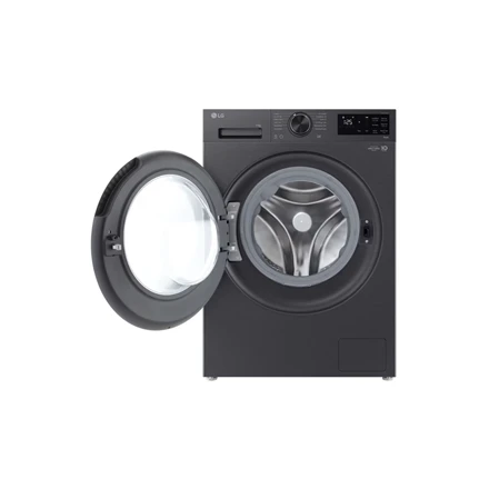 LG | Skalbimo mašina | F4X5011TBB | Energy efficiency class A | Front loading | Skalbimo talpa 11 kg | 1400 RPM | Gylis 57 cm | Plotis 60 cm | Ekranas | LED | Steam function | Direct drive | Wi-Fi | Matte Juodas