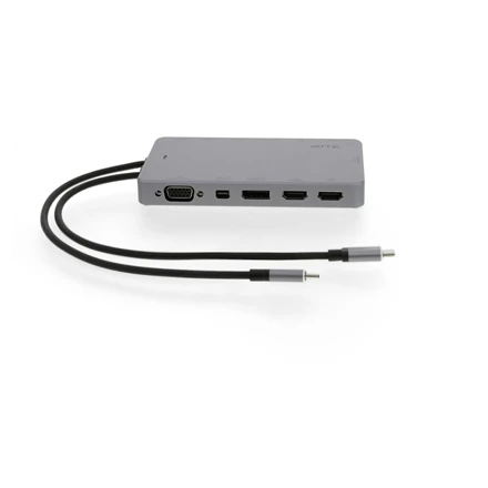 LMP USB-C prijungimo stotelė su vaizdo jungtimis