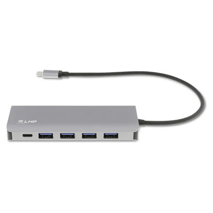 LMP USB-C daugiafunkcis adapteris, kosminė pilka