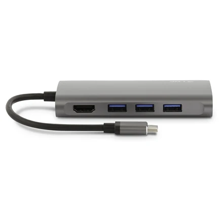 LMP USB-C adapteris: HDMI ir 3x USB 3.0 prievadai