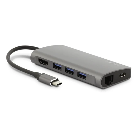 LMP USB-C daugiafunkcinis adapteris su HDMI ir LAN