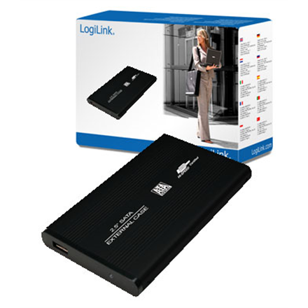Logilink 2.5" SATA USB 2.0 HDD korpusas 2.5", SATA, USB 2.0