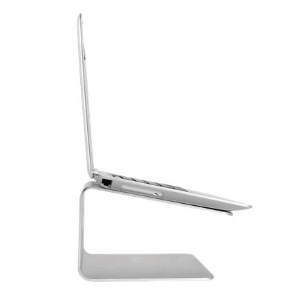 Logilink AA0104 17", aliuminis, nešiojamojo kompiuterio stovas, tinka MacBook serijai ir daugumai 11"-17" nešiojamųjų kompiuterių