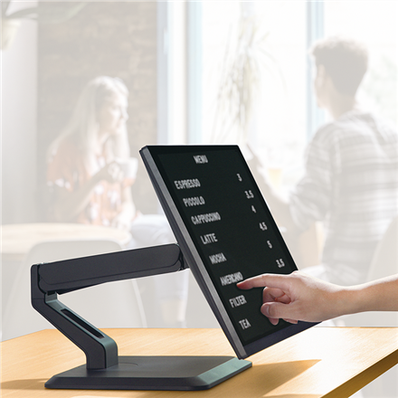 Laikiklis Logilink Jutiklinis ekranas Monitorius Mount BP0100 Desk Mount, 17–32 ", Maksimalus svoris (talpa) 10 kg, Juodas