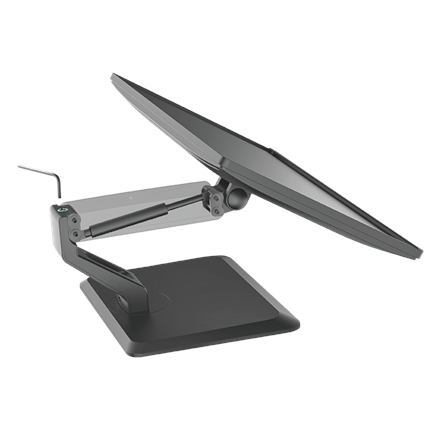 Laikiklis Logilink Jutiklinis ekranas Monitorius Mount BP0100 Desk Mount, 17–32 ", Maksimalus svoris (talpa) 10 kg, Juodas