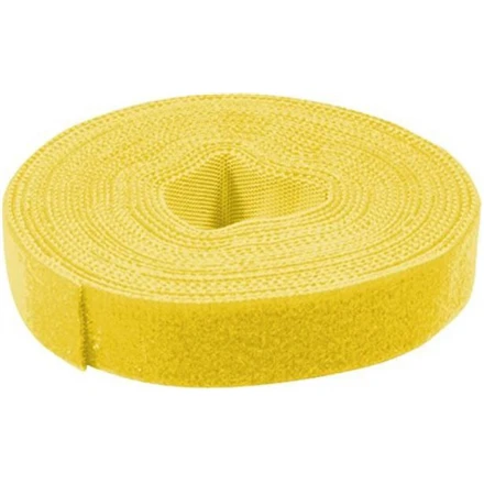 Logilink | Cable Strap, Velcro Tape, Geltona | KAB0051