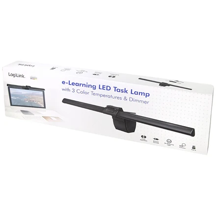 Logilink LED juostinė lemputė UA0372 400 lm, 5 W, 2800–6500 K, šiltas / neutralus / šaltas Baltas, LED lempa, 5 V, ABS ir aliuminio lydinys, 0,310 kg