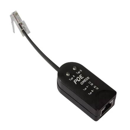 LogiLink PoE testeris su laidu ir RJ45 jungtimi