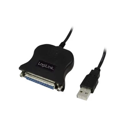 LogiLink Prisijungti | USB 2.0 adapteris prie Paralel (LPT) DB25 , 1,8m | USB-A į LPT USB A kištukas | DB25