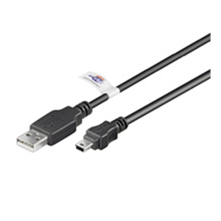 LogiLink Prisijungti | USB MINI-B 5 kontaktų 180 Cert 1,8m | USB-A į mini-USB Mini-USB B | USB A