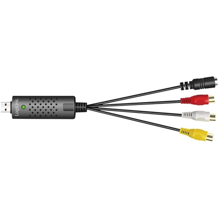 „Logilink“ | USB 2.0 A/V adapteriai, USB-A/M į 3x RCA + Mini-DIN 5/F, „Windows 11“ | VG0030A