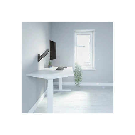 LOGILINK BP0144 Monitorius Sieninis laikiklis 17-32 colių plieninės dujinės spyruoklės svirties ilgis: 290 mm