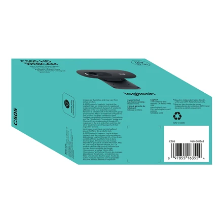 Internetinė kamera Logitech C505 HD webcam USB (960-001364)