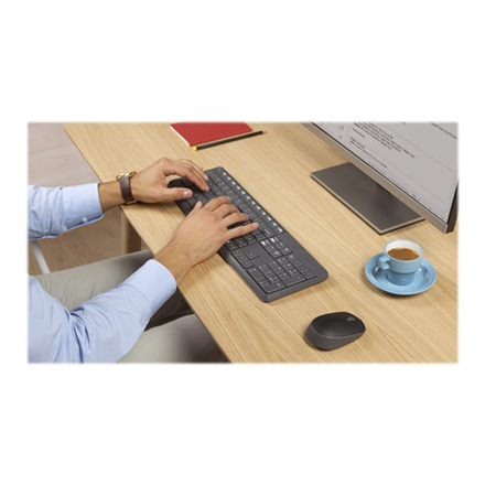 Belaidis klaviatūros ir pelės rinkinys Logitech MK235, RU išdėstymas