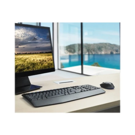 Belaidis klaviatūros ir pelės rinkinys Logitech MK345 Comfort, US išdėstymas