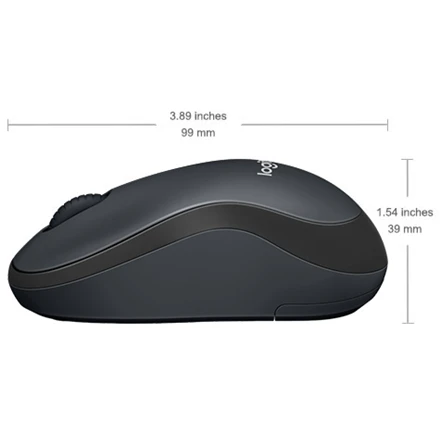 Belaidė pelė LOGITECH M220 Silent Juodai pilka
