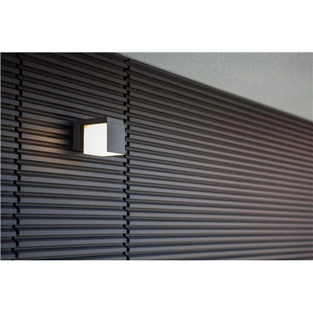 Sieninis šviestuvas LUTEC Cuba 5193803118 LED lauko šviestuvas Strong