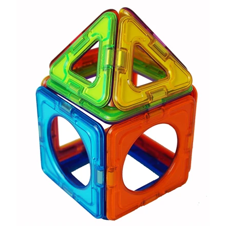 MAGFORMERS Magnetinis rinkinys „Basic Plus“, 14 vnt. aprašymas - Prekės nuotrauka