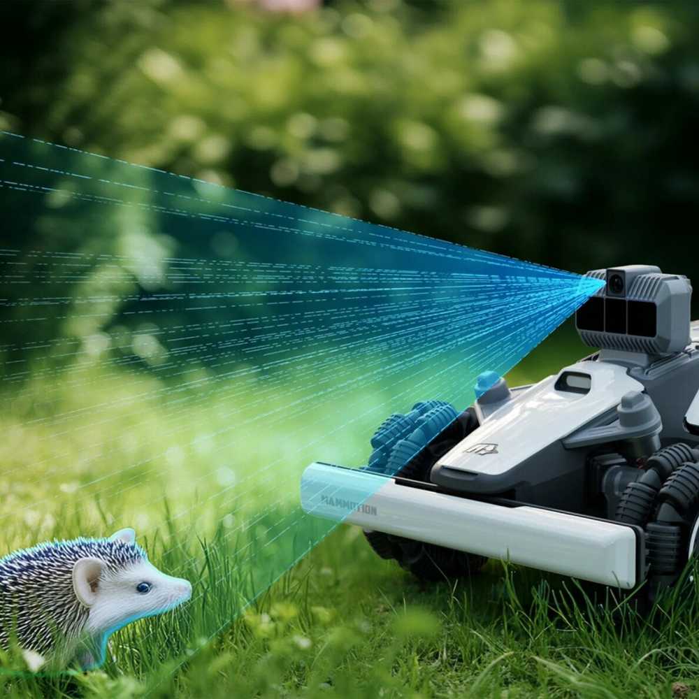 MamMotion belaidis vejos robotas LUBA mini AWD 1500 Lidar