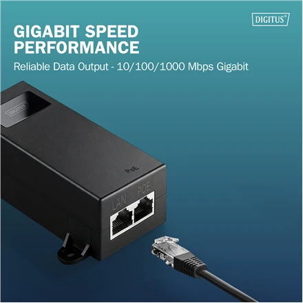 Digitus DN-95104-1 PoE adapteris Gigabitinis eternetas 55 V