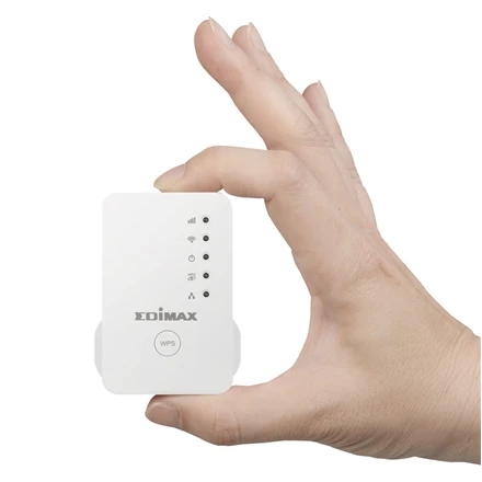 Edimax plėstuvas / prieigos taškas / tiltas EW-7438RPn Mini 802.11n, 2,4 GHz, 300 Mbit/s, 10/100 Mbit/s, Ethernet LAN (RJ-45) jungtys 1, antenos tipas 2x vidinė