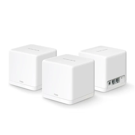 Maršrutizatorius TP-Link „Mercusys“ | AC1300 viso namo tinklinio „Wi-Fi“ sistema | „Halo H30G“ (3 vnt. pakuotė) | 802.11ac | 400+867 Mbit/s | Ethernet LAN (RJ-45) jungtys 2 | Tinklo palaikymas: Taip | MU-MiMO: Taip | Mobilusis plačiajuostis ryšys: Be