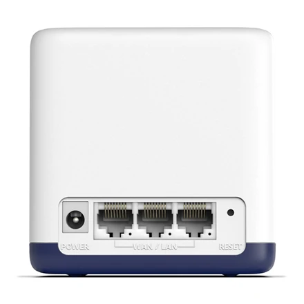 Mercusys | AC1900 viso namų Mesh Wi-Fi sistema | Halo H50G (2 vnt.) | 802.11ac | 600+1300 Mbit/s | Mesh palaikymas: taip | MU-MIMO: taip | Mobiliojo ryšio nėra