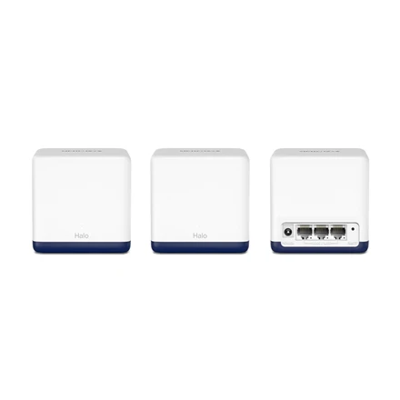 Maršrutizatorius TP-Link „Mercusys“ | AC1900 viso namo tinklinio „Wi-Fi“ sistema | „Halo H50G“ (3 vnt. pakuotė) | 802.11ac | 1300+600 Mbps | Ethernet LAN (RJ-45) jungtys 3 | Tinklo palaikymas: Taip | MU-MiMO: Taip | Mobilusis plačiajuostis ryšys: Be