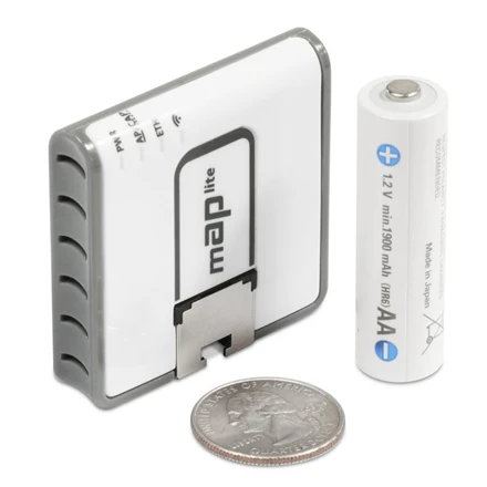 Maršrutizatorius Mikrotik „MicroTick“ | RBmAPL-2nD | „mAP lite“ | 802.11n | 150 Mbps | 10/100 Mbps | Ethernet LAN (RJ-45) jungtis 1 | MU-MiMO Ne | 12 min.