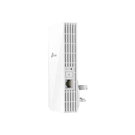 Maršrutizatorius TP-LINK | AX3000 Mesh WiFi 6 ilgintuvas | RE700X | 802.11ax | Tinklo palaikymas: Taip | 2402+574 Mbit/s | Ethernet LAN (RJ-45) jungtys: 1 | Nėra mobiliojo plačiajuosčio ryšio | MU-MiMO: Ne | Antenos tipas: 2 vidinės