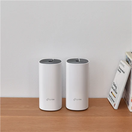 Maršrutizatorius TP-LINK AC1200 viso namo tinklelio „Wi-Fi“ sistema „Qualcomm“ CPU 867 Mbps, 5 GHz + 300 Mbps, 2,4 GHz 2 10/100 Mbps prievadai 2 vidinės antenos