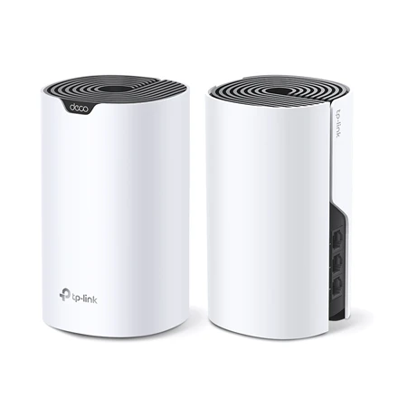 Maršrutizatorius TP-LINK | AC1900 viso namo tinklinio „Wi-Fi“ sistema | „Deco S7“ (2 vnt. pakuotė) | 802.11ac | 10/100/1000 Mbit/s | Ethernet LAN (RJ-45) jungtys 1 | Tinklo palaikymas: Taip | MU-MiMO: Taip | Ne, mobilusis plačiajuostis ryšys: | Antenos tipas: Vidinė