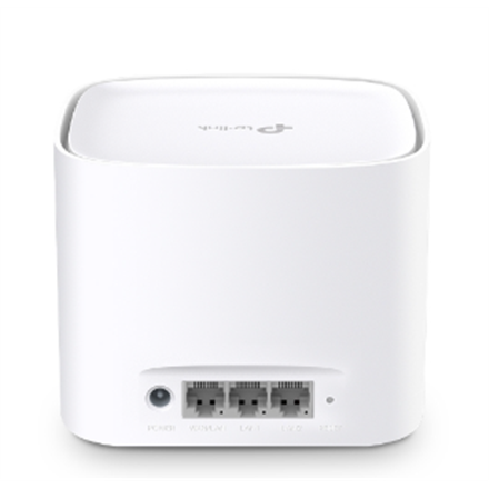Maršrutizatorius TP-LINK | Maršrutizatoriai | HX510(1-pack) AX3000 viso namo tinklelio „Wi-Fi“ sistema | 802.11ax | Tinklo palaikymas: Taip | MU-MiMO: Taip | Ne, mobilusis plačiajuostis ryšys