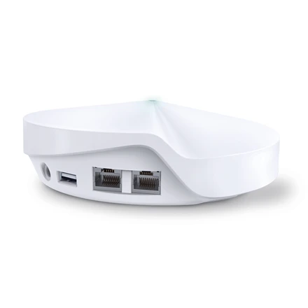 TP-LINK Mesh WiFi sistema Deco M9 Plus (3 pakuotės) 802.11ac 867 Mbit/s 10/100/1000 Mbit/s Ethernet LAN (RJ-45) jungtys 2 Mesh Support Taip MU-MiMO Taip Nėra mobiliojo plačiajuosčio ryšio Antenos tipas 8 x Vidinės antenos 1
