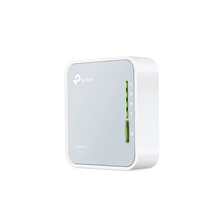 TP-LINK | Maršrutizatorius | TL-WR902AC | 802.11ac | 300+433 Mbit/s | 10/100 Mbit/s | Mesh Support No | MU-MiMO No | No mobile broadband | Antenna type 3xInternal | 1x USB 2.0