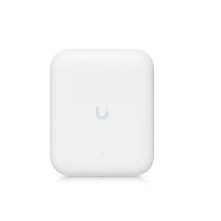 Maršrutizatorius UBIQUITI U7 PRO LAUKO SĄLYGOMS, VISOMS ORO SRAUTO, IP67, WIFI 7 AP SU 6 ERDVINIAIS SRAUTAIS, INTEGRUOTA KRYPTINĖ SUPER ANTENA IR ŠARNYRINIU Tvirtinimo Laikikliu