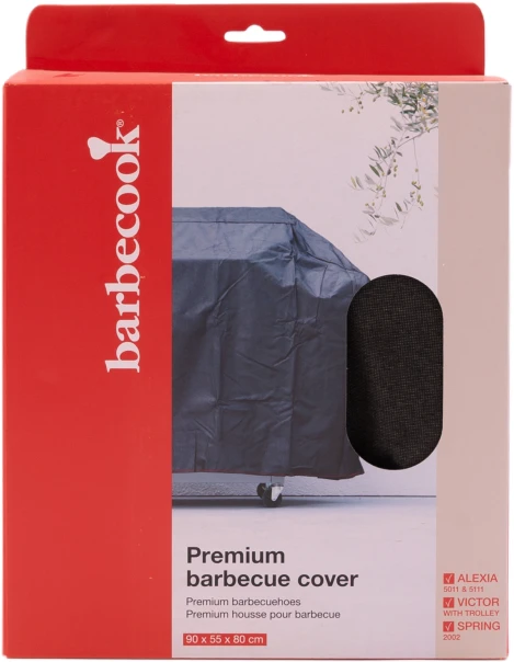 Mažas kepsninės uždangalas Barbecook Premium barbecue Cover | 90 x 55 x 80 cm | BC-ACC-7174