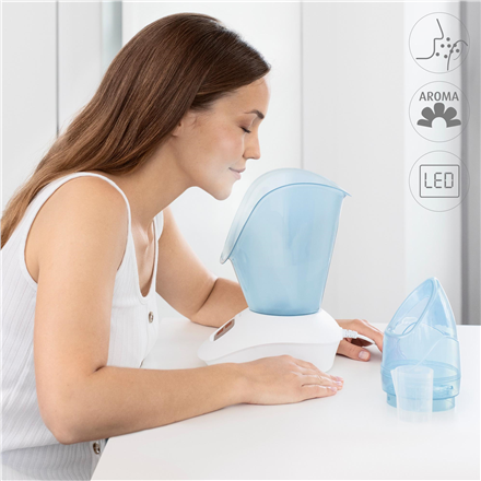 Medisana | Facial Steamer | DS 400 | Baltas/Mėlyna