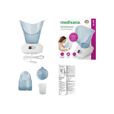 Medisana | Facial Steamer | DS 400 | Baltas/Mėlyna