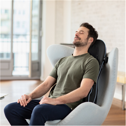 Medisana | MC 825 | Shiatsu masažinis sėdynės užvalkalas w. Kaklo masažas | Masažo zonų skaičius | Šilumos funkcija | 40 W | Juodas