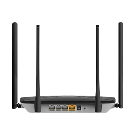 TP-Link Mercusys | AC1300 Wireless Dual Band Gigabit Maršrutizatorius | AC12G | 802.11ac | 400+867 Mbit/s | 10/100/1000 Mbit/s | Ethernet LAN (RJ-45) jungtys 3 | Mesh Support No | MU-MiMO Yes | No mobile broadband | Antenna type 4xFixed | No